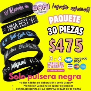 Pulseras Negras