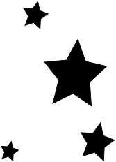 Estrellas y Luna